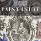 Decorative French inspired front cover with intricate designs and text, featuring a portrait and floral elements from Iron Orchid Designs