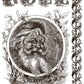 Vintage-style illustration of a bearded man with decorative elements and 'NOEL' text by Iron Orchid Designs