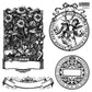Iron Orchid Designs - Emblems Mini Stamp Set  ***Spring Release 2026***