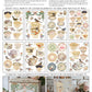 Sheet of decorative elements with teapots, birds, and other vintage-style illustrations  from Iron Orchid Designs The Belgravia transfer