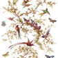 Illustration of birds and butterflies on a white background from Iron Orchid Designs Madeleine transfer