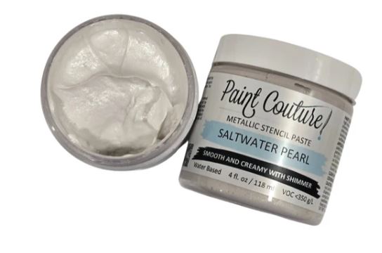 Paint Couture Metallic Stencil Paste - Various Colours