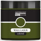 Jar of pentacolor Wall Decor Wall Lasur in olive green with a black lid.