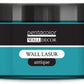 Jar of Pentacolor Wall Decor Wall Lasur antique in patina blue on a white background