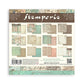 Brocante Antiques Background Selection Scrapbooking Pad - Stamperia - 30.5cm x 30.5cm 12" x 12"