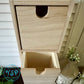 Three Drawer Wooden Cubby