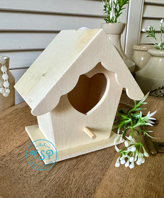 Teeny Tiny Plywood Bird House - Craft Blank
