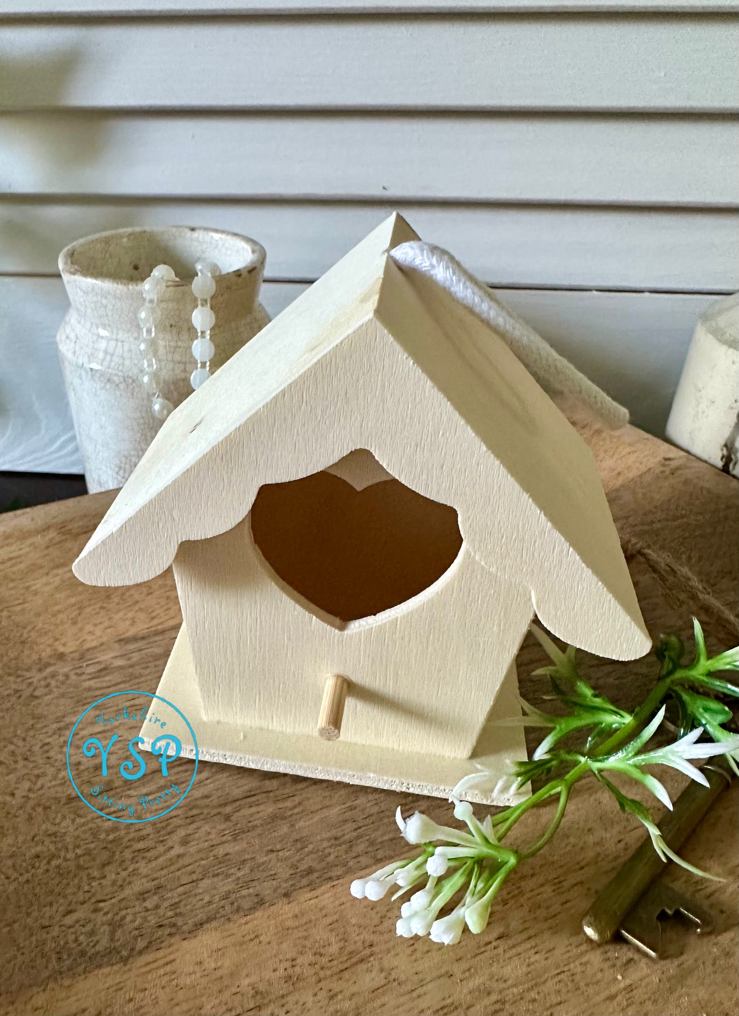 Teeny Tiny Plywood Bird House - Craft Blank