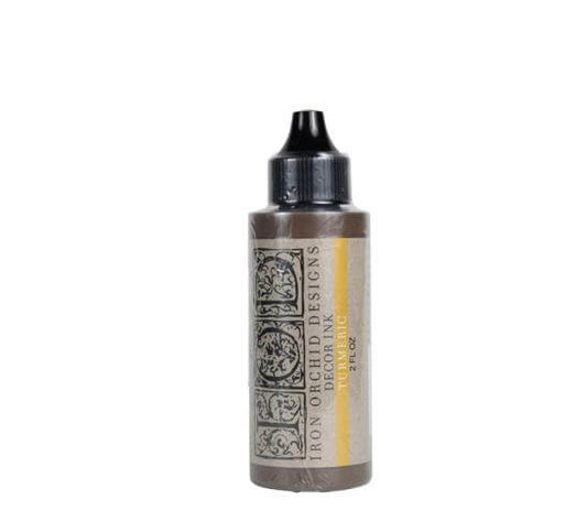 Iron Orchid Designs Turmeric ink bottle on a white background
