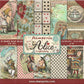 Alice Scrapbooking Pad - Stamperia - 30.5cm x 30.5cm 12" x 12"