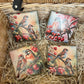 Set of Four MDF Square Coasters Craft Blanks - 10cm
