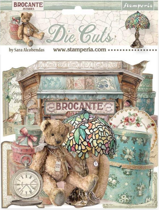 Brocante Antiques Assorted Die Cuts - Stamperia