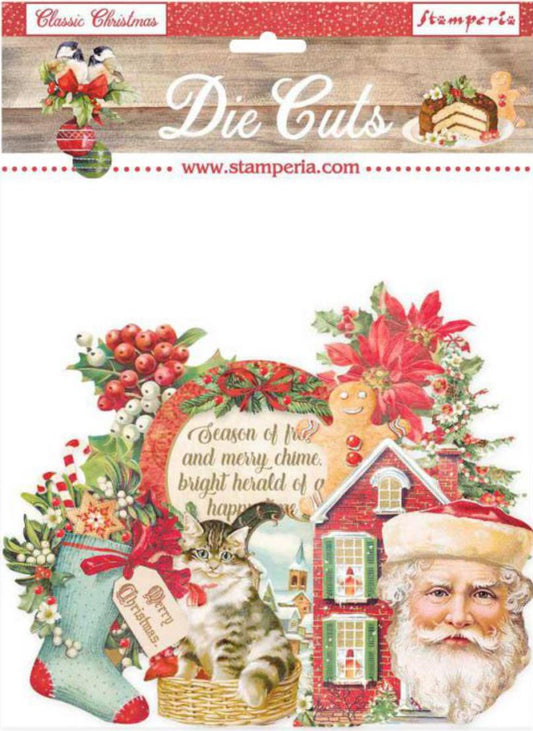 Classic Christmas Assorted Die Cuts - Stamperia