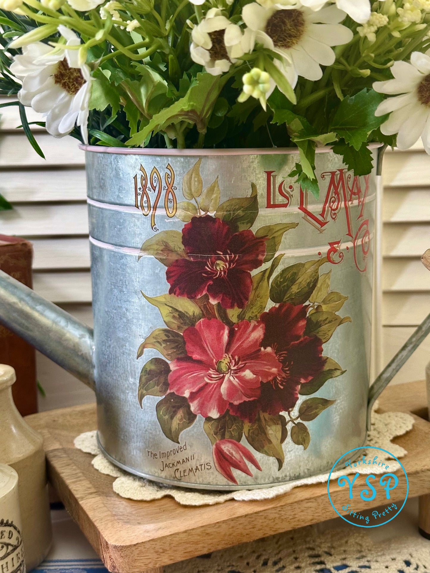 Floral Watering Can