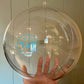Giant Clear Acrylic Bauble – 20cm Fillable Christmas Craft Blank