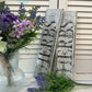 Rustic Style Herb Sign