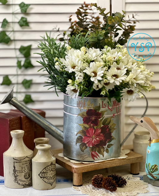 Floral Watering Can