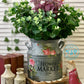 Flower Market Milk Churn