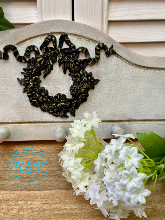 Milk Painted Key Rack