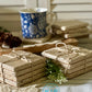 Set of Four Travertine Coasters