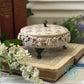 Round Lidded Trinket Box