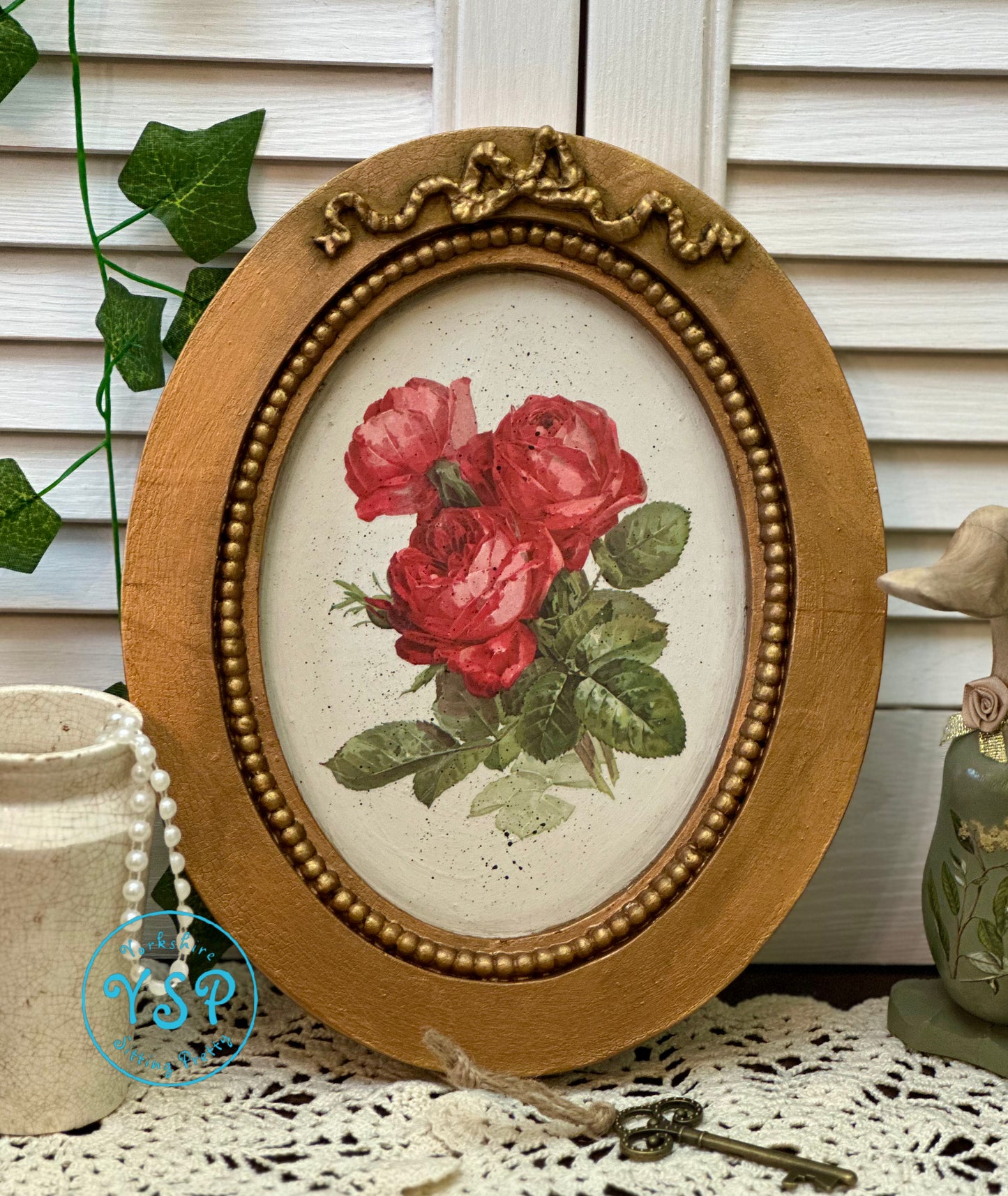Oval Rose Picture