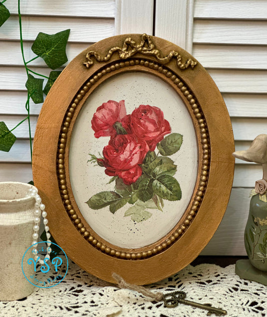 Oval Rose Picture