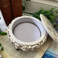 Round Lidded Trinket Box