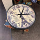 Round Table Clock - Iron