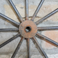 Metal Wheel Decoration