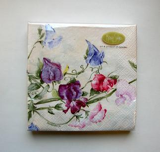 Sweetpea Napkins x20