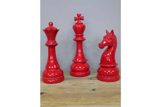Set Of 3 Chess Pieces