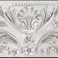 Iron Orchid Designs Acanthus Scroll white castings of the mould