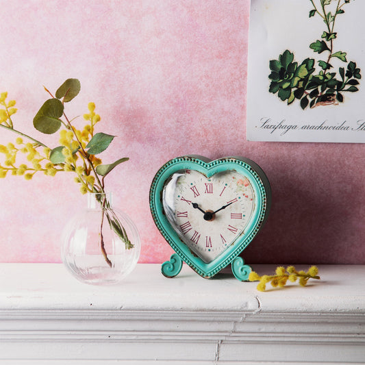 Boudoir Heart Clock