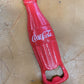 Coca Cola Hand Held Bottle Opener - Red