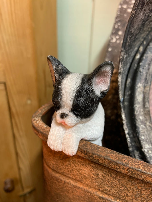 French Bulldog Pot Hanger