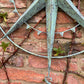 Green vert-de-gris Compass Garden Wall Decoration