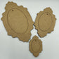 HDF Decoupage Base -   Curved Frame in Various Sizes