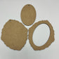 HDF Decoupage Base -  Medallion in Various Sizes