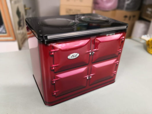 Aga Biscuit Tin - Red