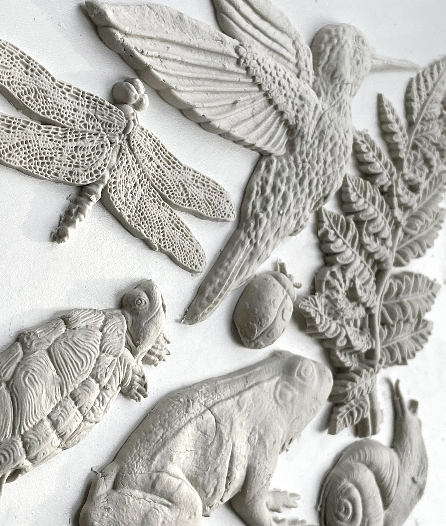 Iron Orchid Designs Dewdrop Pond Mould castings