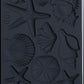 Iron Orchid Designs Seashells grey Mould front of packet showing intricate designs of shells, starfish and seahorse
