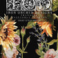 Big yellow sunflowers on the cover of Iron Orchid Designs Painterly Florals Transfer front of packet