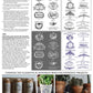 Iron Orchid Designs Traditional Pots Labels Transfer back of packet