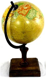 Decorative Globe on Wooden Stand