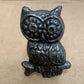 Owl Drawer Knob - Cast Iron