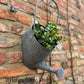Watering Can Metal Wall Planter