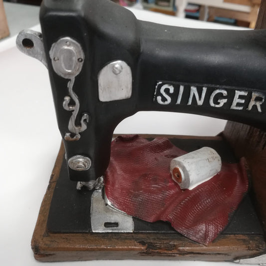 Singer Sewing Machine Bookends