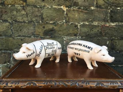 Butcher's Cut Pig - Cast Iron Moneybox