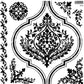 Damask style 12" x 12" Iron Orchid Designs Bella Stamp